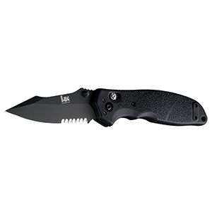 HK Exemplar Partially Serrated Black