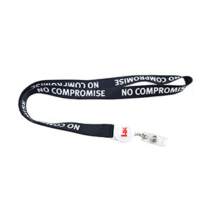No Compromise Lanyard with Badge Reel