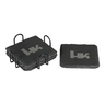 HK 4-Piece Slate Coaster set with stand