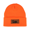 Blaze Orange Knit Beanie