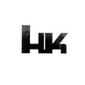 Black HK Die Cut Decal