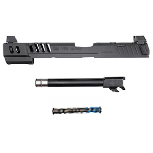 VP9 Match OR slide kit with tall sights and slide cover plate